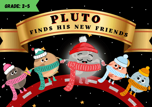 Pluto finds his new friends