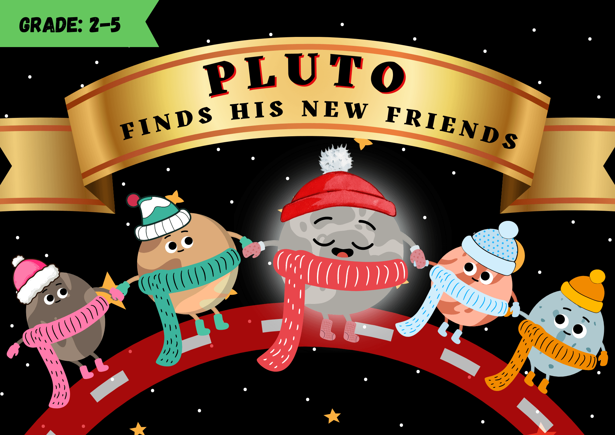 Pluto finds his new friends