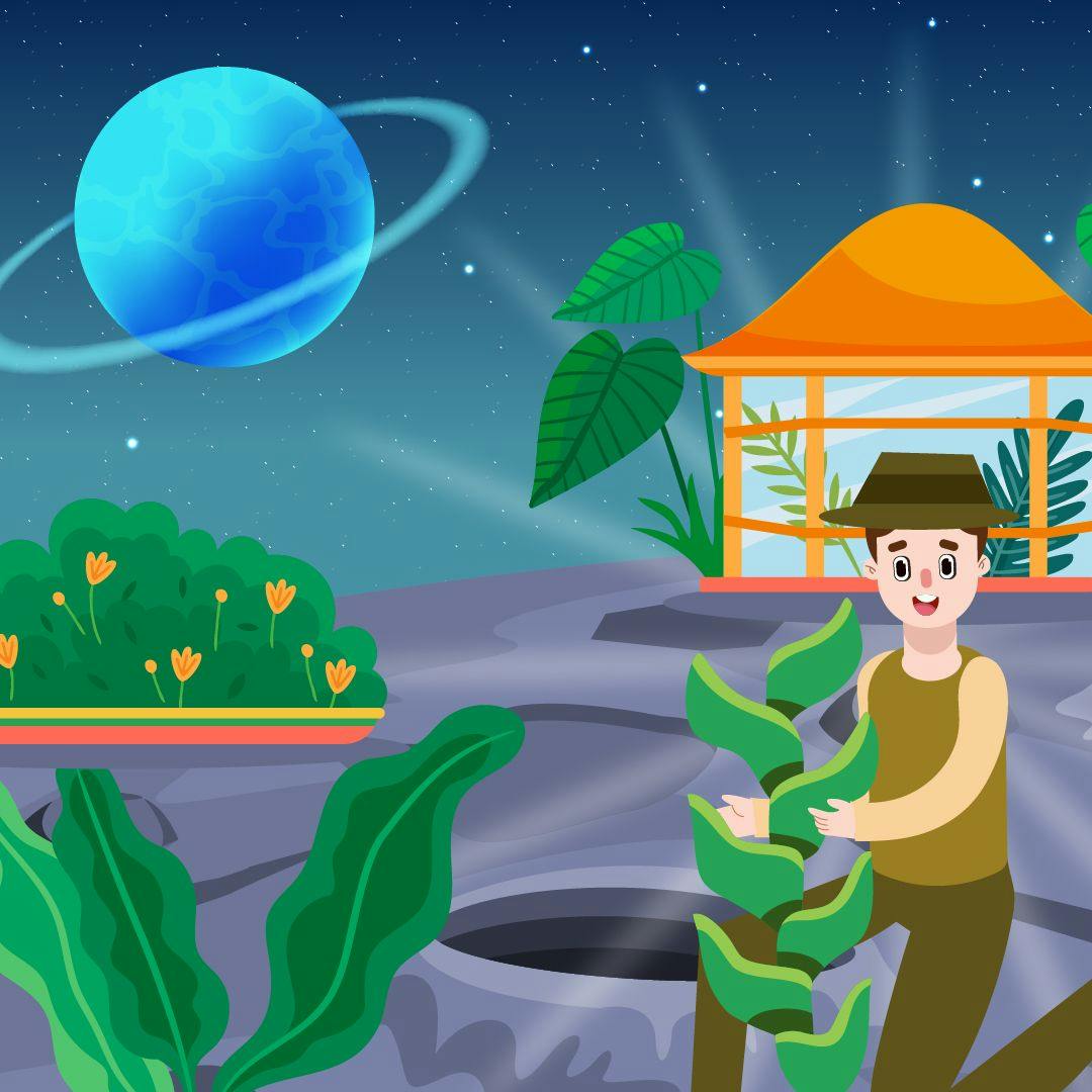 Can plants be grown in space?