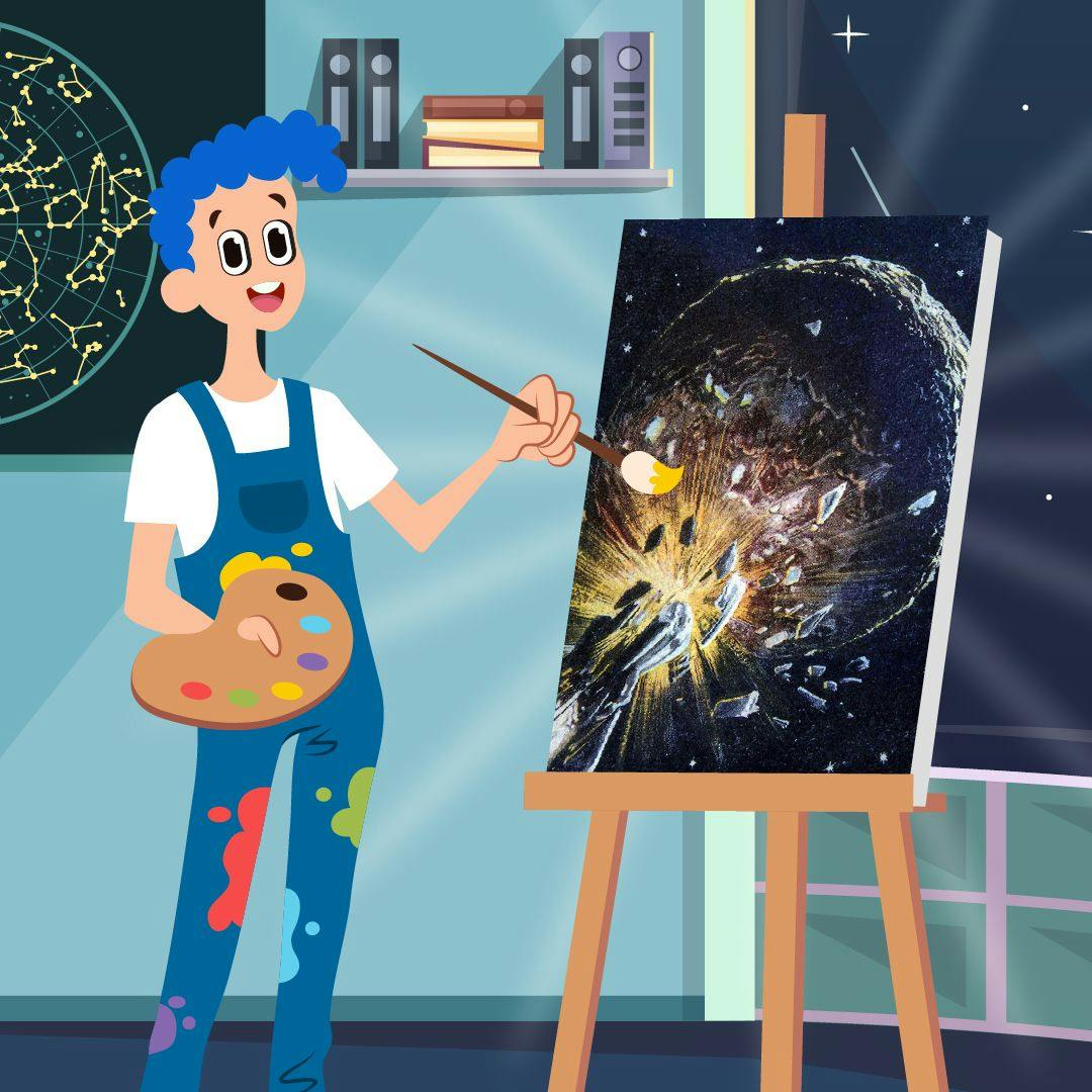 Does space art help us better understand the universe?